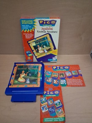 SEGA Pocahontas Riverbend Adventures Game Cartridge for SEGA Pico With Box