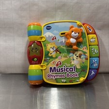 VTech Musical Rhymes Book Educational Learning Read Rhyme and Play Baby Toy-C6