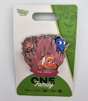 Disney One Family Pin Celebration 2022 Finding Nemo Hide And Seek LE1000