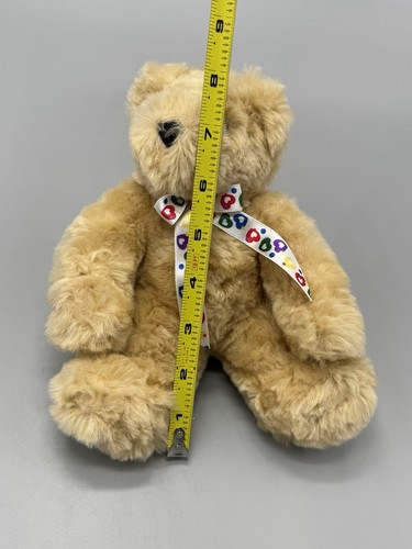 Peluche piccolo orsacchiotto Gund Farklebeary marrone chiaro 8" con fiocco nastro - Foto 5 di 5