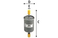 NEU - Valeo 587008 Kraftstofffilter FüR Alfa Romeo Audi Cadillac CitroËN Lada
