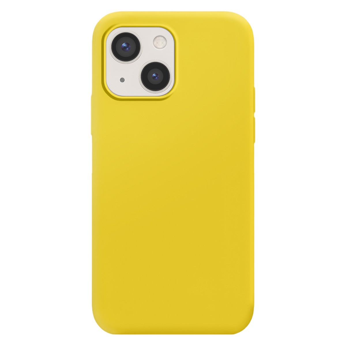 Coque iPhone 13 jaune en silicone TPU souple Moxie Color Skin