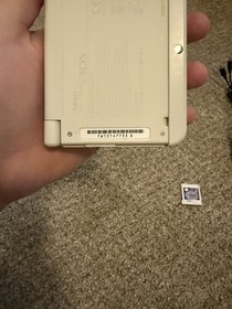 Nintendo New Nintendo 3DS Mario White with AC Adapter and Pokemon (Read Disc.!!!