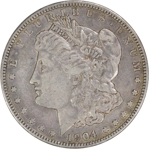 1904 Morgan Silver Dollar EF Uncertified #708