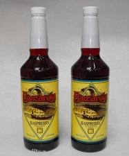 (2 Pack) Gourmet RASPBERRY SYRUP 32oz. Coffee Drink & Italian Soda Flavor