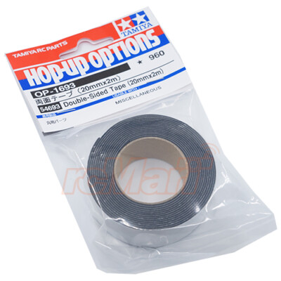 Tamiya Double Sided Tape 20mm x 2m 1:10 RC Cars Buggy Drift Touring Truck #54693 Tamiya Double Sided Tape 20mm x 2m 1:10 RC Cars Buggy Drift Touring Truck #54693