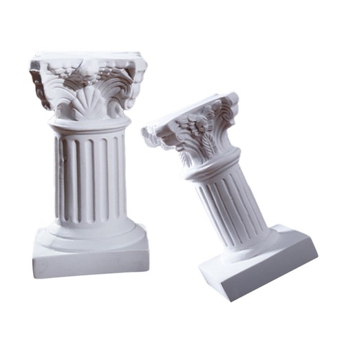 5 PCS Leuchter-Ornament Votivkerzenhalter Römische Säulen Und Pfeiler - Bild 6 von 12