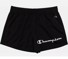 Champion Girls Heritage Foldover Mesh Running Basketball Short 2.75 Inch Inseam