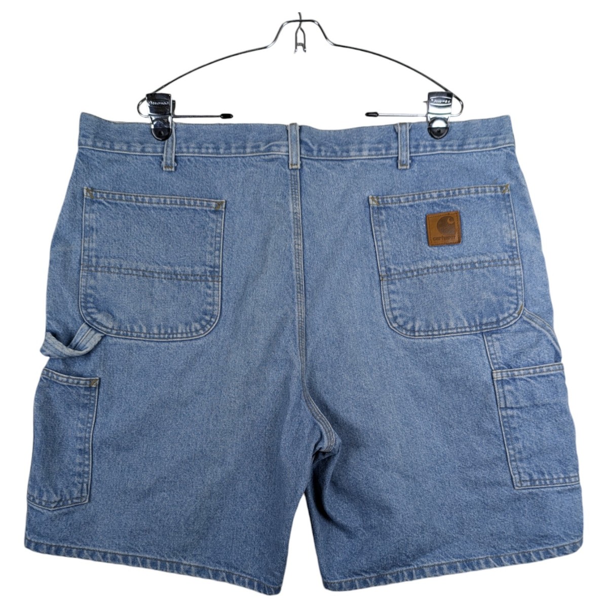 Carhartt B29-stw Mens Denim Utility Work Short Size 36 for