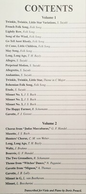 Suzuki Viola School - Piano Accompaniment Book - Volume A | eBay