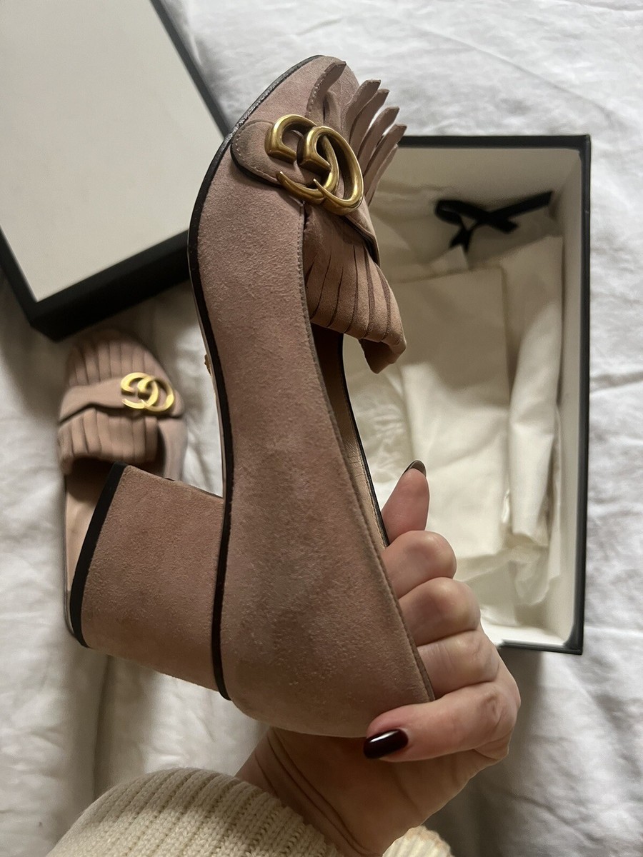 GUCCI パンツ/ PINK SUEDE グッチ GUCCI スラックスパンツ ピンク コットン メンズ パンツ