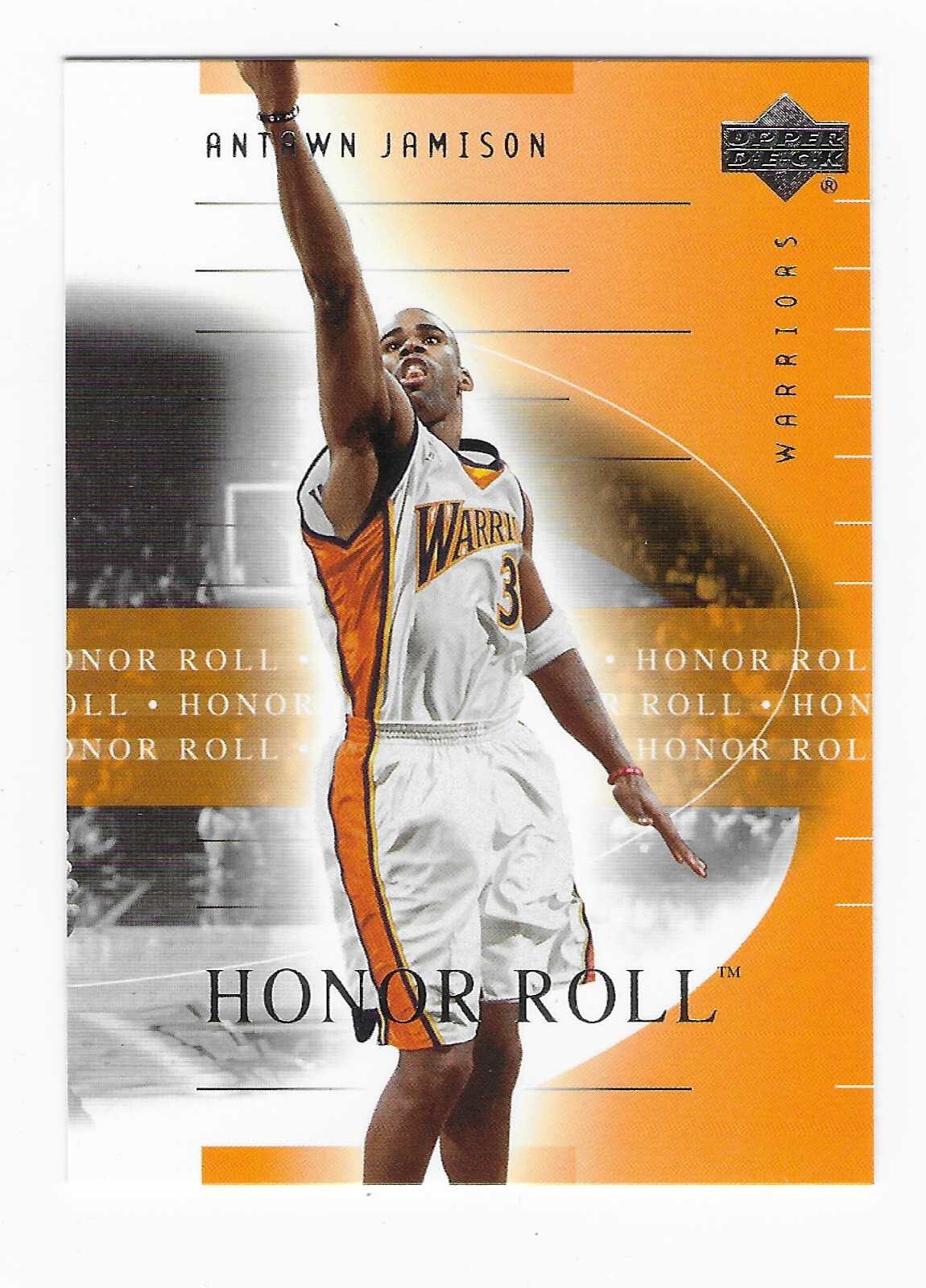 2001-02 Upper Deck Honor Roll Antawn Jamison Golden State Warriors #26
