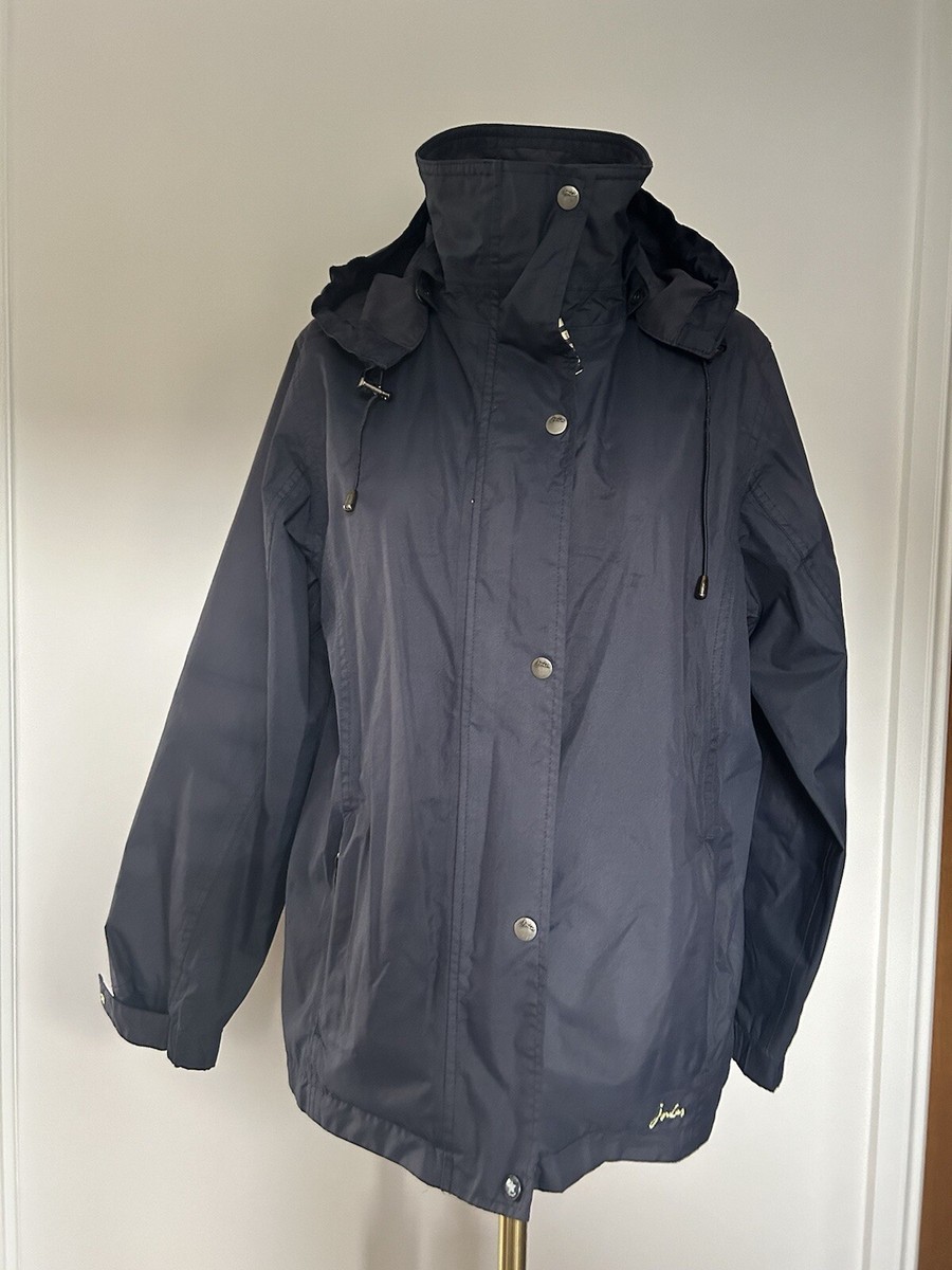 Joules New Dakota Jet Hooded Anorak Size Uk 10 UK