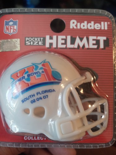 New in package Riddell Pocket Size Indianapolis Colts Bears 2007 Super Bowl XLI - 第 1/1 張圖片