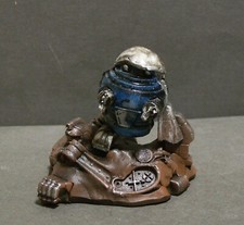 Custom Rascal Robot, Pocket Bot "THE ZOMBOT" ZOMBIE MINI STATUE D1