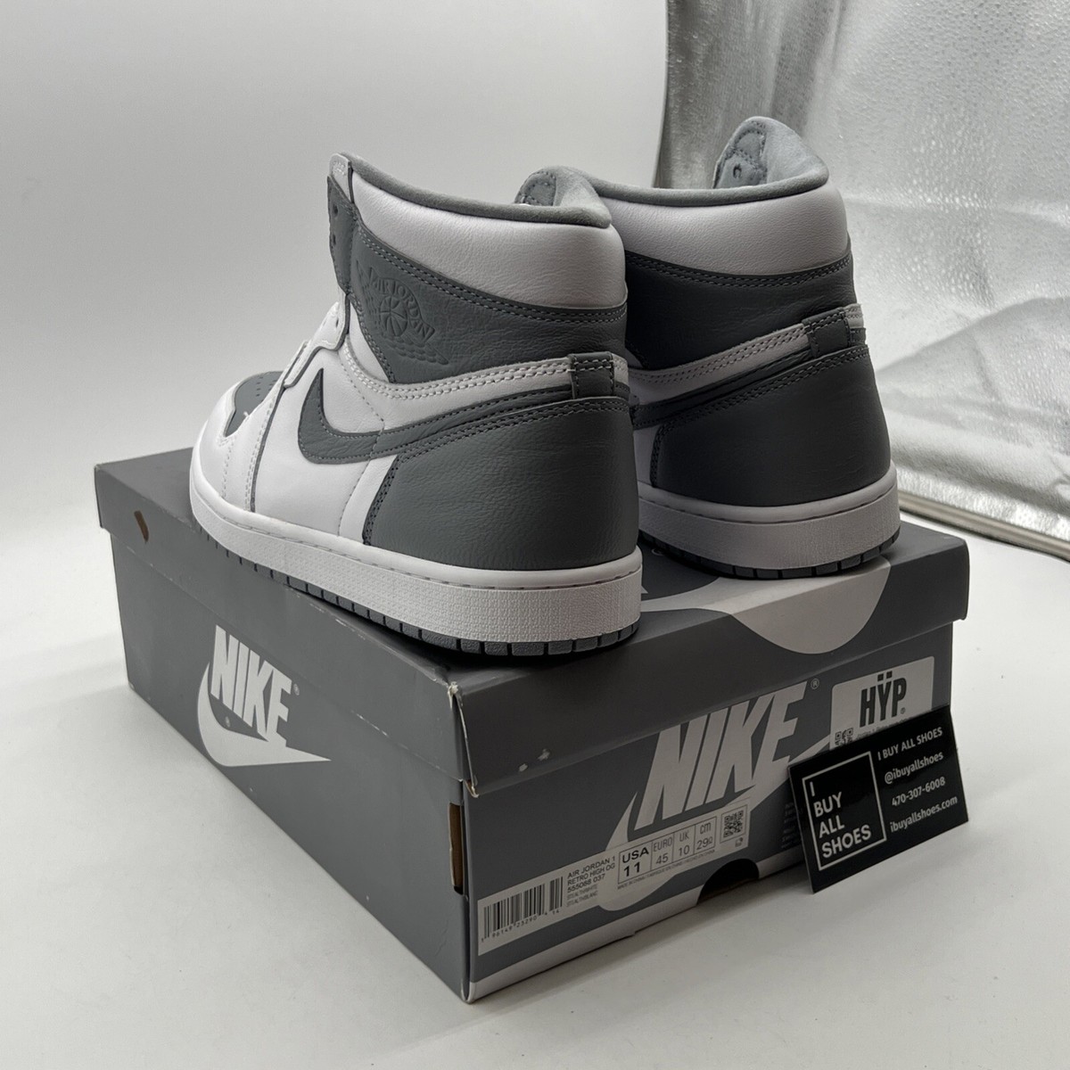 Size 11 - Jordan 1 Retro High OG Stealth for sale online | eBay