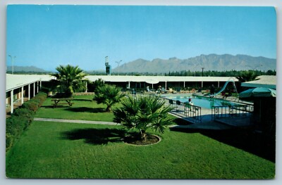 Wayward Winds Lodge Tucson Arizona AZ VTG Postcard Business Loop 10 Pool