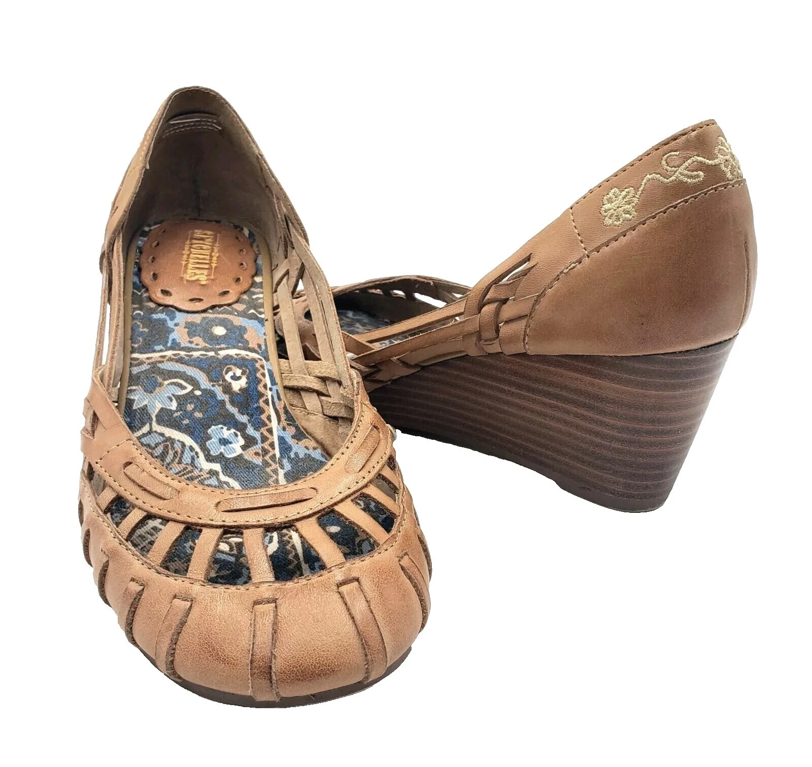 Sandalias florales Seychelles Cuña para De mujer