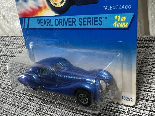 Hot Wheels Pearl Driver Series #1 of 4 Cars Talbot Lago Collector #295 Blue - Picture 3 of 4