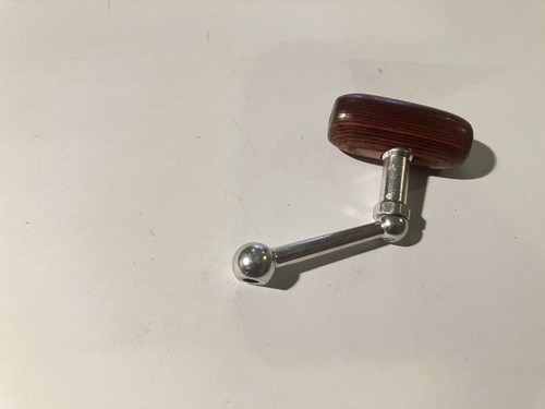 Mango de carrete de pesca Garcia Mitchell 304 de colección con perilla de madera nuevo otro - bonito - Imagen 2 de 8