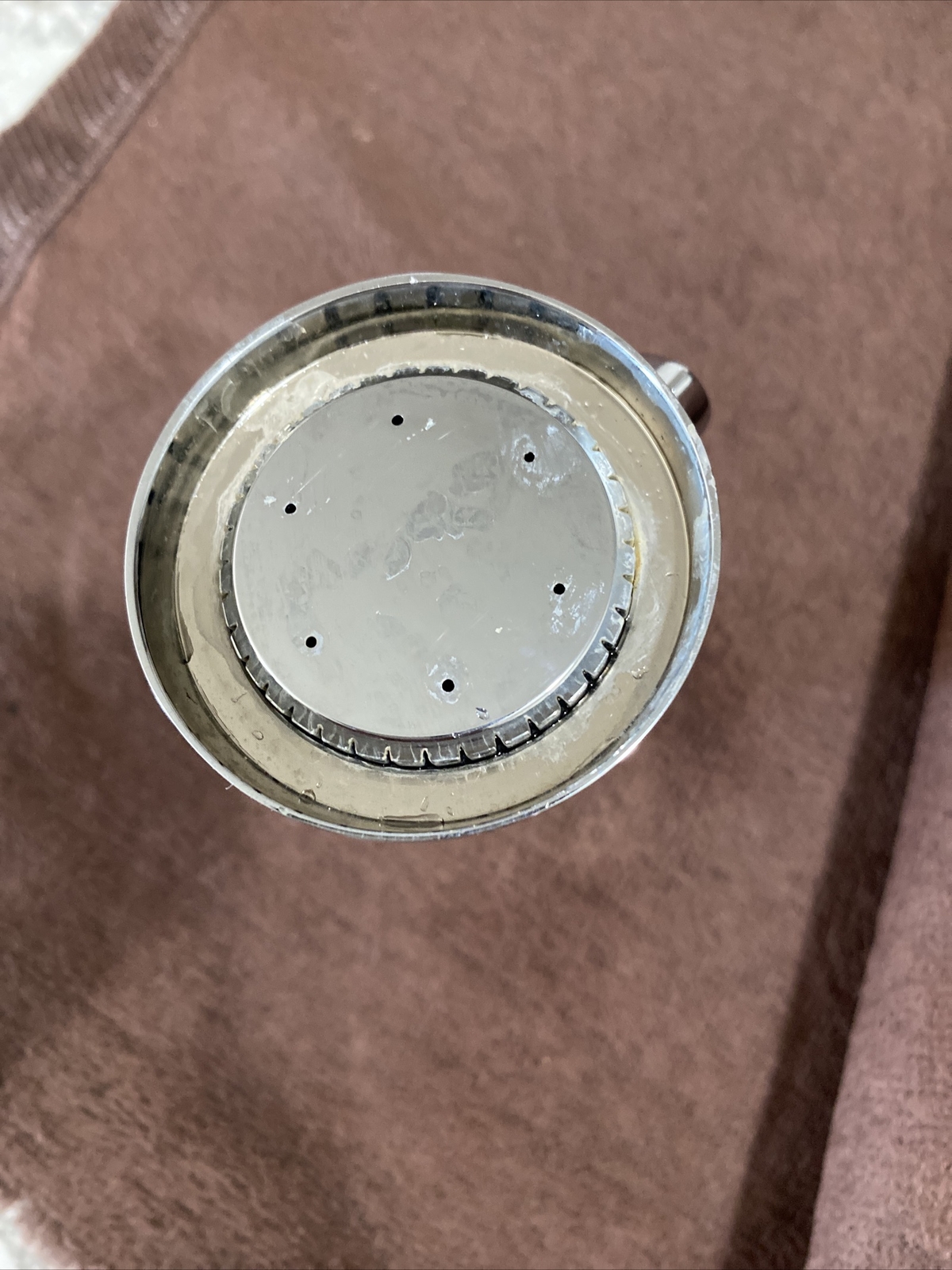 A112.18.1m Chrome Plated Adjustable Brass Shower Head Max 6.8L MP 1.8