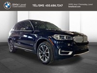 2018 BMW X5 xDrive35i, Bleu avec Interieur Beige, Toit