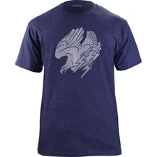 Ultra-Thin Distressed Air Medal T-Shirt