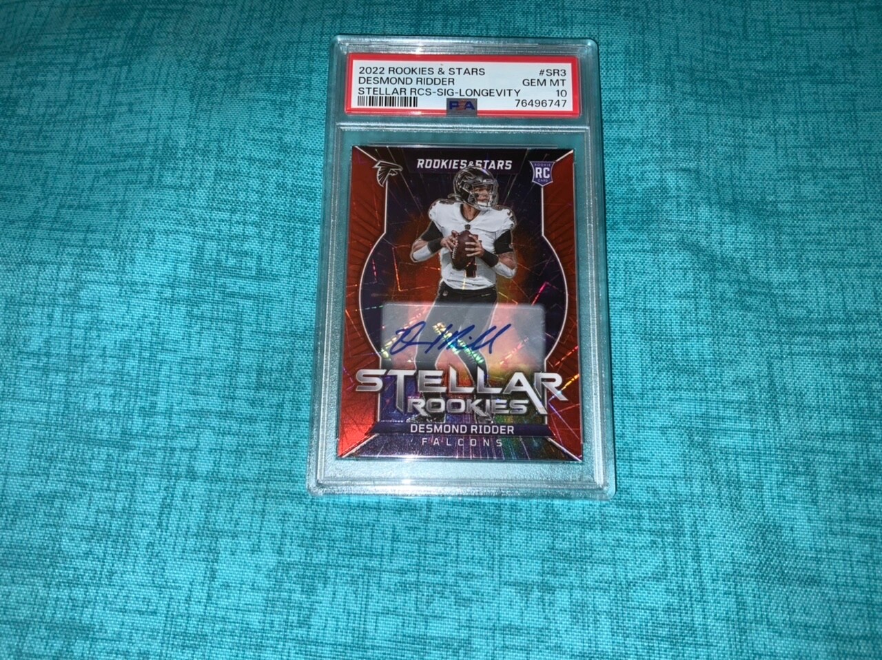 Desmond Ridder Panini Rookies & Stars Stellar Rookies #SR3 Base