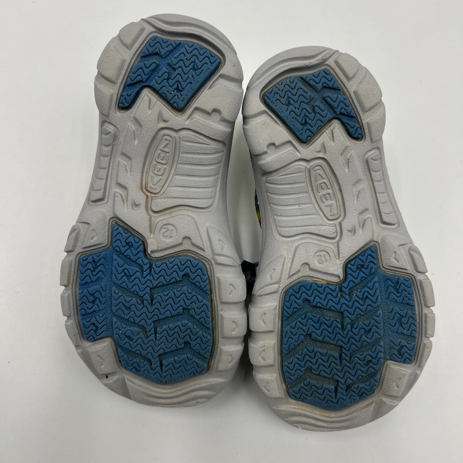 Sandali scarpe in gomma KEEN unisex bambino bambino tinta unita taglia 12