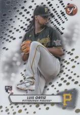 LUIS ORTIZ TOPPS PRISTINE ROOKIE CARD RC PITTSBURGH PIRATES #9 2023 23