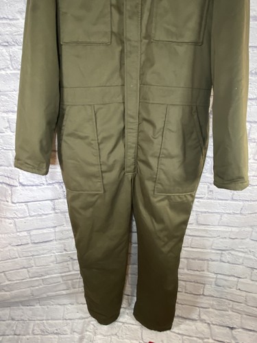 Vintage Military Green SEARS Insulated Coveralls Work or Leisure - Size 42 Tall - 第 3/5 張圖片