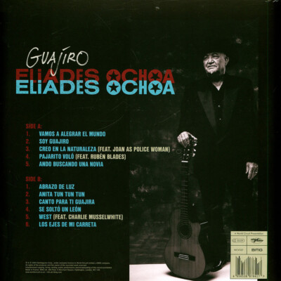 英、欧LP Eliades Ochoa Guajiro WCV107 BMG /00260 Eliades Ochoa - Guajiro[LP] - Amazon.com Music