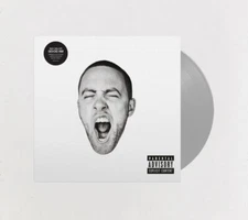 Mac Miller - GO:OD AM Silver Colored Vinyl 2LP UO Good - Brand New & Sealed!