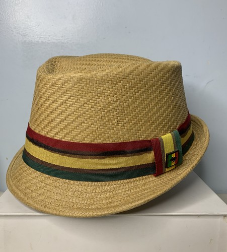 Peter Grimm Fedora Hat Woven Paper 
