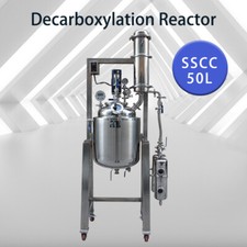 50L Decarboxylation Recrystallization Filter Reactor SS316 Explosion-proof Motor