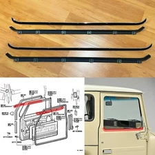Door belt weatherstrip rubber seal for Toyota Land Cruiser FJ40 FJ45 HJ47 BJ40