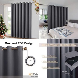 Details About Nicetown Patio Sliding Door Curtain Wide Blackout Curtains Keep Warm Draperie Details About Nicetown Patio Sliding Door Curtain Wide Blackout Curtains Keep Warm Draperie