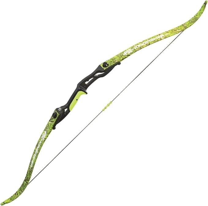PSE Kingfisher RH Green DK'd 56-40 Recurve Bow Only
