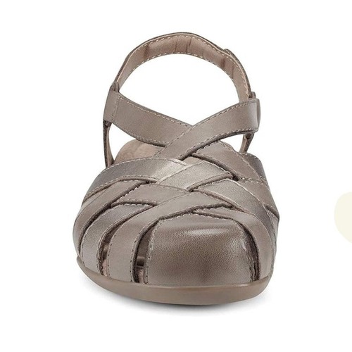 Earth Origins Women’s Berri Sandal Taupe ETBERRI 240 | Comfortable Stylish Summe - 第 5/7 張圖片