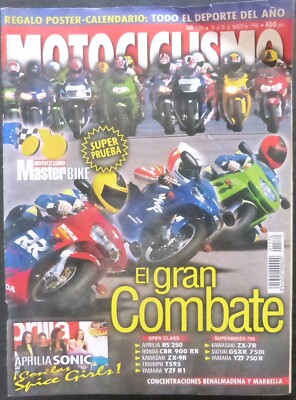 REVISTA MOTOCICLISMO,AÑO 1998,NUMERO 1570,El gran combate. /1
