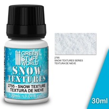 Snow Textures - SNOW 30ml - paste imitation effect acrylic texture snowy surface