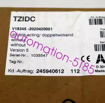 1PCS   Smart Valve Positioner V18345-2020420001 New fedex or DHL #W3
