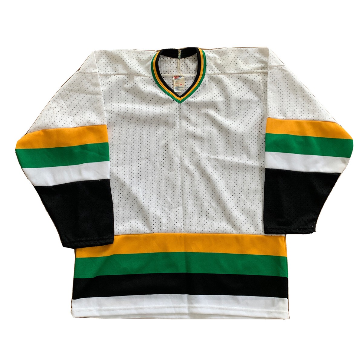 Vtg CCM Minnesota North Stars NHL Hockey Blank Jersey Mens Size