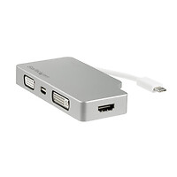 CDPVGDVHDMDP StarTech.com Travel A/V Adapter USB-C to VGA DVI HDMI Mini Disp ~D~