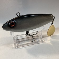 Bass Wood Tail Spin Fishing Lure, Hand Made.