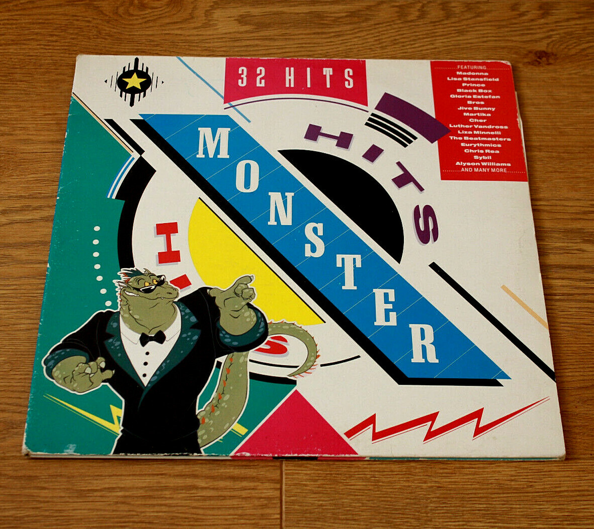 32 Monster Hits 1989 Compilation Double Album LP Records