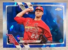 Jack Flaherty 2021 Topps Chrome Sapphire #77 St. Louis Cardinals
