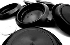 1 5/8" Hole Fit Cap Panel Plug Sheet Metal Hole Plug For 1.625" Hole 3/32" Panel