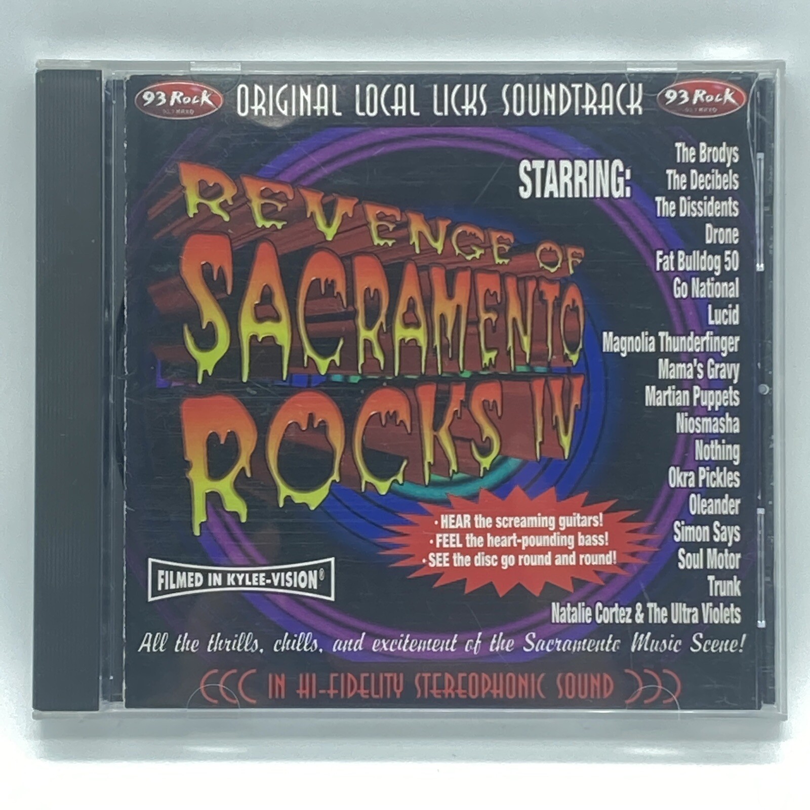 93 Rock "Revenge of Sacramento Rocks IV" CD OOP 1997 KRXQ-FM 98  CA Local Music 4 | eBay