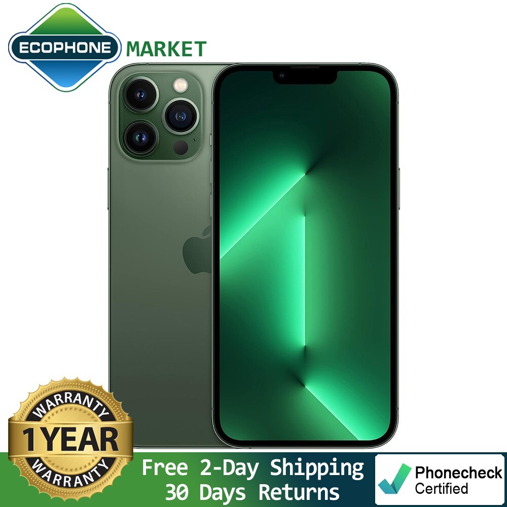 Apple iPhone 13 Pro Max – 256GB – Alpine Green (Unlocked